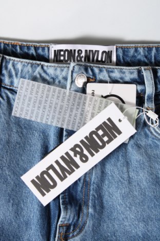 Damskie jeansy Neon & Nylon by Only, Rozmiar L, Kolor Niebieski, Cena 55,65 zł