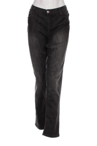 Γυναικείο Τζίν Okay, Μέγεθος XL, Χρώμα Γκρί, Τιμή 10,23 €
