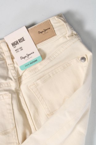 Дамски дънки Pepe Jeans, Размер XS, Цвят Екрю, Цена 161,00 лв.