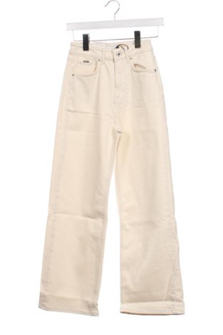 Дамски дънки Pepe Jeans, Размер XS, Цвят Екрю, Цена 48,30 лв.