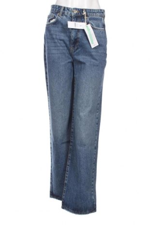 Дамски дънки Perfect Jeans By Gina Tricot, Размер S, Цвят Син, Цена 42,84 лв.
