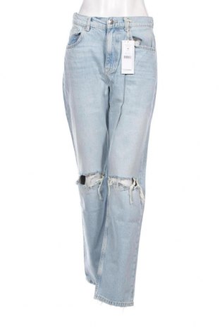 Blugi de femei Perfect Jeans By Gina Tricot, Mărime M, Culoare Albastru, Preț 127,50 Lei