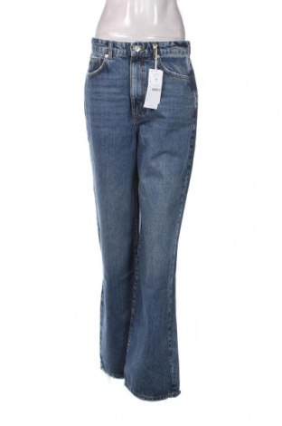 Дамски дънки Perfect Jeans By Gina Tricot, Размер L, Цвят Син, Цена 38,76 лв.