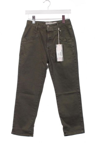 Dámske džínsy  Please, Veľkosť XS, Farba Zelená, Cena  12,45 €