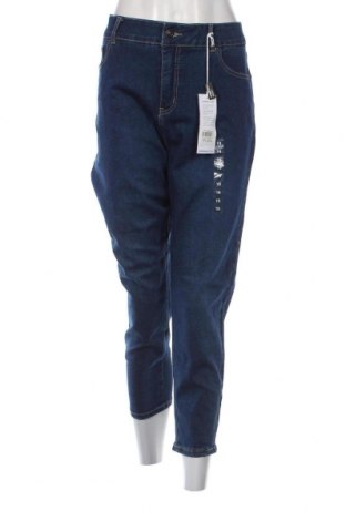 Dámske džínsy  Rockmans, Veľkosť XL, Farba Modrá, Cena  29,60 €