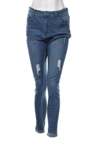 Γυναικείο Τζίν SHEIN, Μέγεθος L, Χρώμα Μπλέ, Τιμή 8,61 €