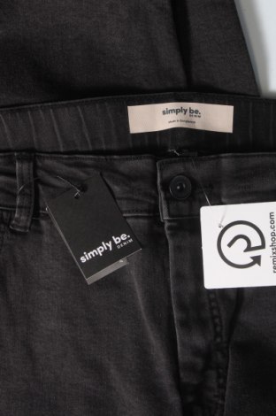 Damen Jeans Simply Be, Größe XXL, Farbe Grau, Preis 23,71 €