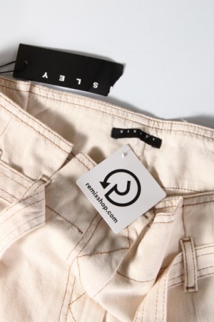 Damen Jeans Sisley, Größe L, Farbe Beige, Preis € 14,94