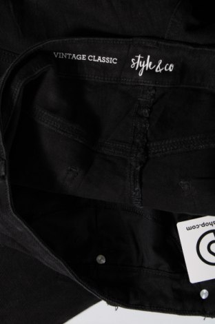 Blugi de femei Style & Co, Mărime XL, Culoare Negru, Preț 95,39 Lei