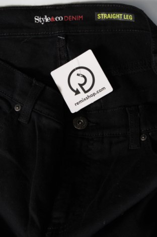 Dámské džíny  Style & Co, Velikost M, Barva Černá, Cena  92,00 Kč