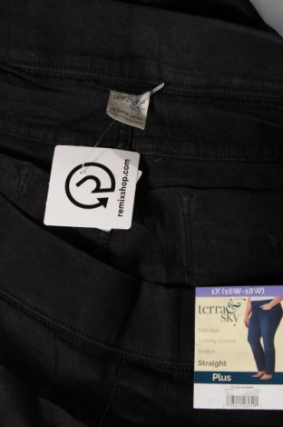 Damen Jeans Terra & Sky, Größe XXL, Farbe Schwarz, Preis € 27,21