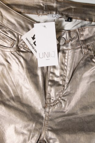 Dámske džínsy  Uniq, Veľkosť L, Farba Zlatistá, Cena  23,71 €