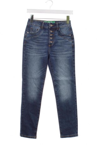 Damskie jeansy United Colors Of Benetton, Rozmiar XS, Kolor Niebieski, Cena 113,63 zł