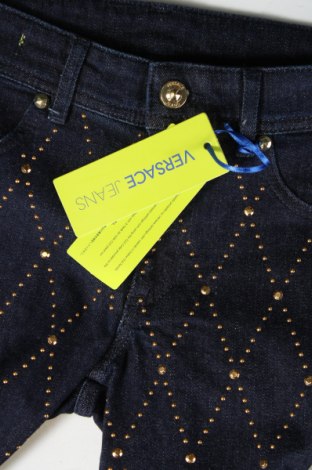 Дамски дънки Versace Jeans, Размер XS, Цвят Син, Цена 140,40 лв.