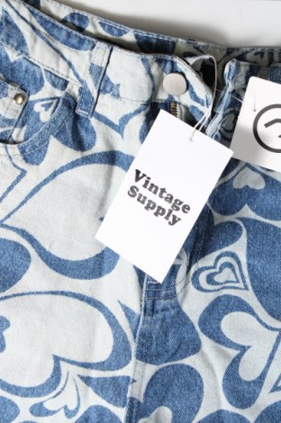 Damskie jeansy Vintage Supply, Rozmiar M, Kolor Niebieski, Cena 104,35 zł