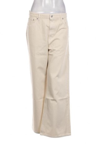 Damen Jeans Weekday, Größe L, Farbe Beige, Preis 18,60 €