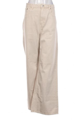 Γυναικείο Τζίν Weekday, Μέγεθος XL, Χρώμα  Μπέζ, Τιμή 20,71 €
