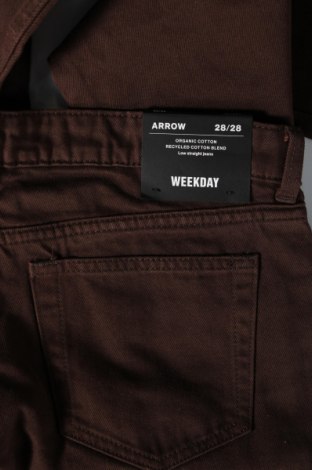 Damen Jeans Weekday, Größe M, Farbe Braun, Preis € 6,34