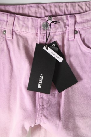 Damen Jeans Weekday, Größe M, Farbe Rosa, Preis € 20,71