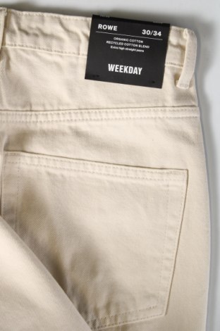 Damen Jeans Weekday, Größe M, Farbe Beige, Preis 6,34 €