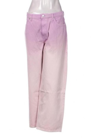 Blugi de femei Weekday, Mărime XL, Culoare Roz, Preț 129,48 Lei
