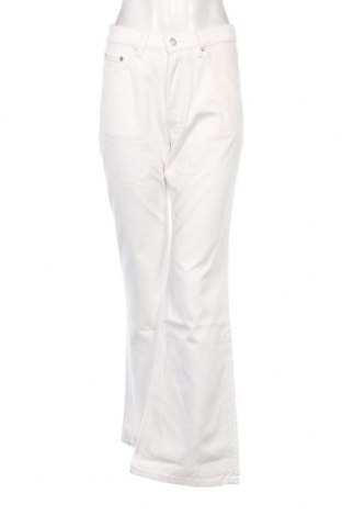 Γυναικείο Τζίν Weekday, Μέγεθος M, Χρώμα Λευκό, Τιμή 14,37 €