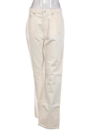 Γυναικείο Τζίν Weekday, Μέγεθος L, Χρώμα Λευκό, Τιμή 6,34 €