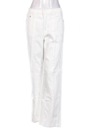 Γυναικείο Τζίν Weekday, Μέγεθος L, Χρώμα Λευκό, Τιμή 10,57 €