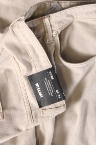Damen Jeans Weekday, Größe L, Farbe Beige, Preis € 6,34