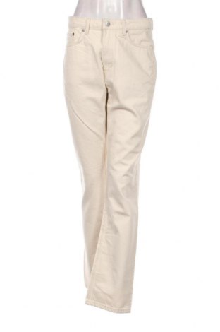 Damen Jeans Weekday, Größe L, Farbe Beige, Preis 6,76 €