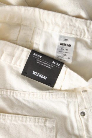 Damen Jeans Weekday, Größe XL, Farbe Ecru, Preis € 6,34