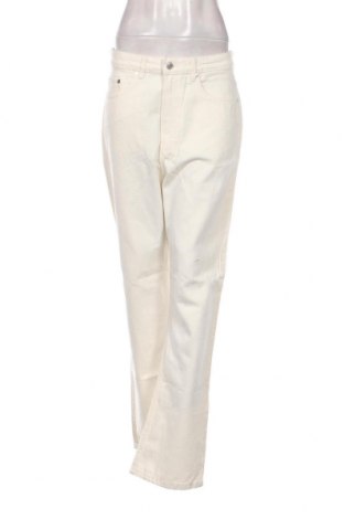 Damen Jeans Weekday, Größe XL, Farbe Ecru, Preis 6,34 €