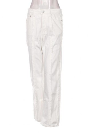 Damen Jeans Weekday, Größe M, Farbe Weiß, Preis € 12,26
