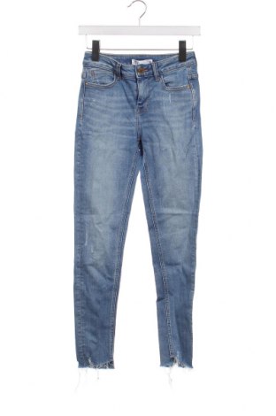 Dámské džíny  Zara, Velikost XS, Barva Modrá, Cena  383,00 Kč