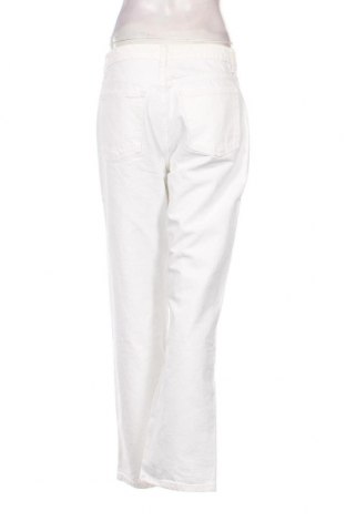 Дамски дънки Zara, Размер L, Цвят Бял, Цена 37,20 лв.