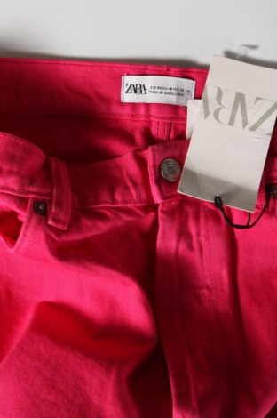 Dámské džíny  Zara, Velikost L, Barva Růžová, Cena  785,00 Kč