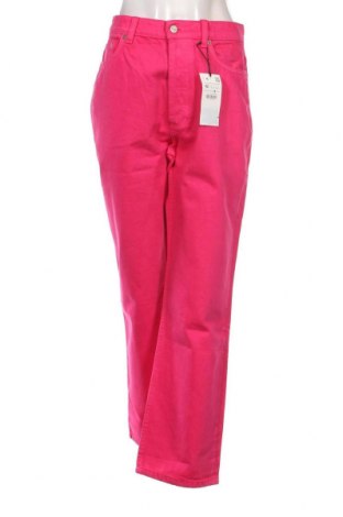 Dámské džíny  Zara, Velikost L, Barva Růžová, Cena  479,00 Kč