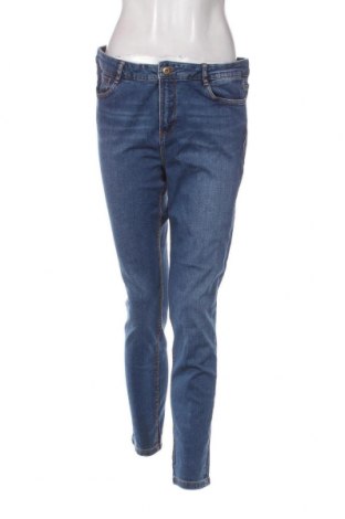Blugi de femei Zara Trafaluc, Mărime XL, Culoare Albastru, Preț 53,29 Lei