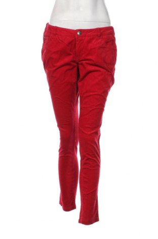 Γυναικείο κοτλέ παντελόνι, Μέγεθος L, Χρώμα Κόκκινο, Τιμή 2,69 €