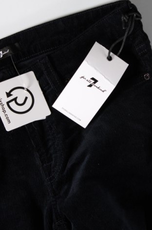 Γυναικείο κοτλέ παντελόνι 7 For All Mankind, Μέγεθος XS, Χρώμα Μπλέ, Τιμή 70,72 €