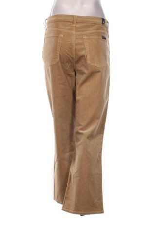 Pantaloni de velvet de femei 7 For All Mankind, Mărime M, Culoare Bej, Preț 192,11 Lei