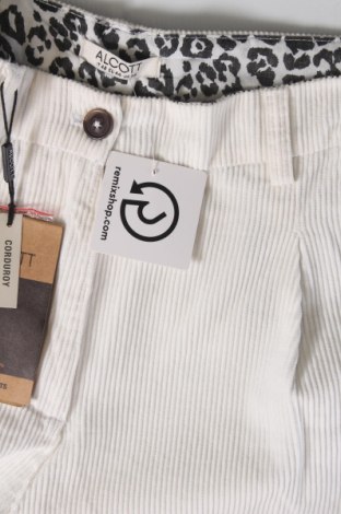 Γυναικείο κοτλέ παντελόνι Alcott, Μέγεθος XL, Χρώμα Λευκό, Τιμή 23,71 €