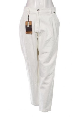 Γυναικείο κοτλέ παντελόνι Alcott, Μέγεθος XL, Χρώμα Λευκό, Τιμή 8,30 €