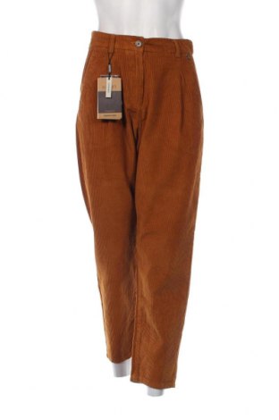 Pantaloni de velvet de femei Alcott, Mărime M, Culoare Bej, Preț 55,99 Lei