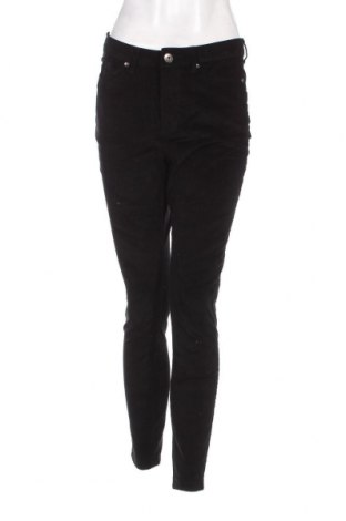 Γυναικείο κοτλέ παντελόνι Amisu, Μέγεθος M, Χρώμα Μαύρο, Τιμή 7,18 €