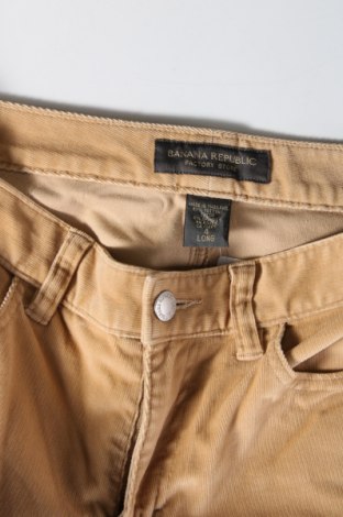 Pantaloni de velvet de femei Banana Republic, Mărime S, Culoare Bej, Preț 37,75 Lei