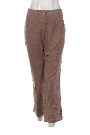 Γυναικείο κοτλέ παντελόνι Brax, Μέγεθος XL, Χρώμα Καφέ, Τιμή 5,47 €