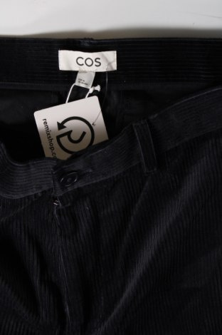 Γυναικείο κοτλέ παντελόνι COS, Μέγεθος XXL, Χρώμα Μπλέ, Τιμή 62,24 €
