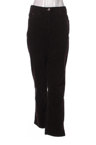 Pantaloni de velvet de femei Canda, Mărime XL, Culoare Maro, Preț 41,02 Lei