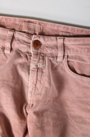 Pantaloni de velvet de femei Closed, Mărime S, Culoare Roz, Preț 216,31 Lei